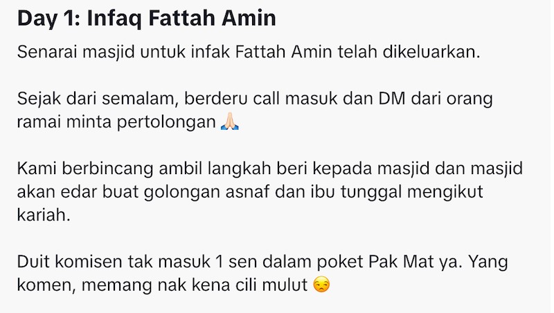 Infak Fattah Amin